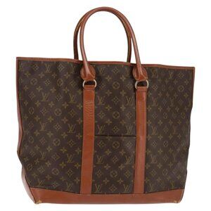 LOUIS VUITTON Monogram Sac Weekend GM Tote Bag